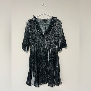 Jerry • T Crinkle Cut Illusion Tunic